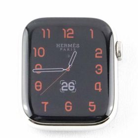 Bランク Apple Watch Hermes Series 9 45mm Silver Stainless A2984 MRQP3J/A 国内版【30日保証】