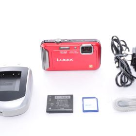 Panasonic LUMIX DMC-FT20 DIGITAL Camera レッド デジカメ デジタルカメラ パナソニック