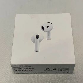 【4/4(土)20時〜全品ポイント10倍！要エントリー】アップル Apple AirPods 4 MXP93J/A 完全ワイヤレスイヤホン アクティブノイズキャンセリング搭載モデル 【中古】