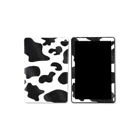 MightySkins Glossy Glitter Skin Compatible With Kindle Fire HD 10 (2023) - Cow Print | Protective, Durable High-Gloss Glitter Finish | Eas_並行輸入