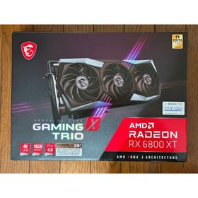 エムエスアイ(msi)のMSI Radeon RX 6800 XT GAMING X TRIO 16G(PCパーツ)