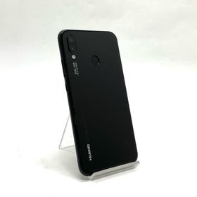 【全額返金保証】【最速発送】Huawei P 20 lite 32GB ミッドナイトブラック SIMフリー ANE-LX2J 白ロム 動作確認済