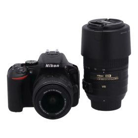 中古 デジタル一眼 ダブルズームキットNikon ニコン D5500 ダブルズームキット 2092556コンディションランク【B】（商品 No.82-0）