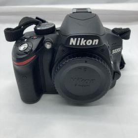 ニコン(Nikon)の【中古】Nikon D3200 D3200WZ200BK ダブルズームキット ブラック 2012年[19][240019526122](デジタル一眼)