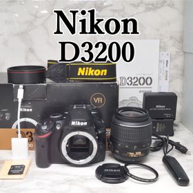 ニコン(Nikon)の美品 Nikon D3200⭐️スマホ転送 ガイド機能 動作確認済み 一眼レフ(デジタル一眼)