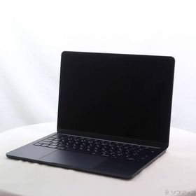 〔中古〕Apple(アップル) MacBook Air 13.6-inch Mid-2022 MLY33J／A Apple M2 8コアCPU_8コアGPU 8GB SSD256GB ミッドナイト 〔14.7 Sonoma〕〔377-ud〕
