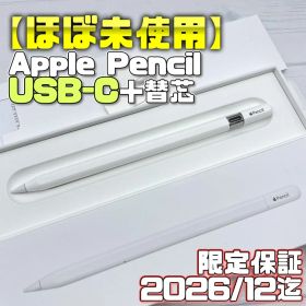 保証有【ほぼ未使用】Apple Pencil USB-C 替え芯セット