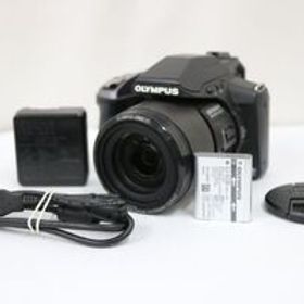 【返品保証】 オリンパス Olympus STYLUS SP-100EE ブラック 50x バッテリー付き コンパクトデジタルカメラ e8291