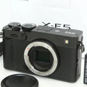 【中古】【極美品】富士フイルム FUJIFILM X-E5 ボディ [ブラック]（センサー清掃済） CA01-R4718-2Q3 富士フイルム FUJIFILM Xマウント ミラーレス APS-C 手ブレ補正 4K対応