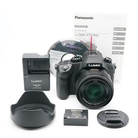 新品級 パナソニック LUMIX FZ1000 DMC-FZ1000 シャッター回数4682回！あると嬉しい純正フード(スレキズあり)付！