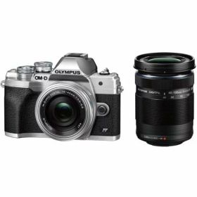 OLYMPUS オリンパス デジタル一眼カメラ OM-D E-M10 Mark IV EZダブルズームキット [シルバー]【ラッピング対応可】 R-LOGI