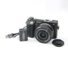 SONY ソニー α NEX-6 + E PZ 16-50mm F3.5-5.6 レンズセット 【シャッター数9180回】