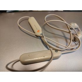 SONY ワイヤレスイヤホン WI-C100 ベージュ(ヘッドフォン/イヤフォン)