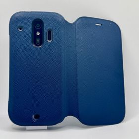 らくらくスマートフォン F-42A ネイビー SIMフリー 送料無料［土浦］