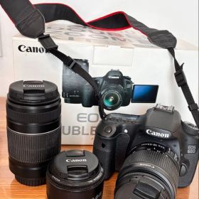 Canon EOS 60D ダブルズームキット＋単焦点レンズ 箱あり 美品