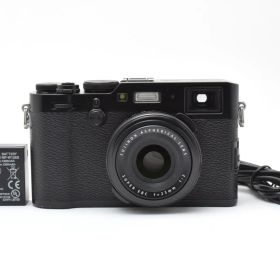 【返品保証】★美品★フジフイルム FUJIFILM X100F ブラック 《ショット数：8564回》★ L920#7139