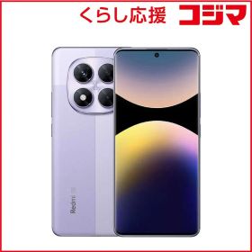 【 新品 未開封 】 XIAOMI シャオミ SIMフリースマートフォン Redmi Note 14 Pro 5G 6.67インチ メモリ/ストレージ:8GB/256GB ラベンダーパープル MZB0IMTJP 未使用 送料無料