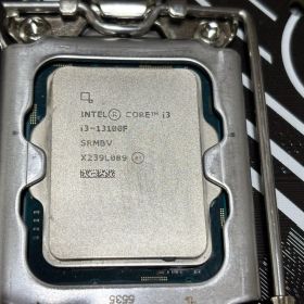 Intel Core i3-13100F CPU 中古動作品