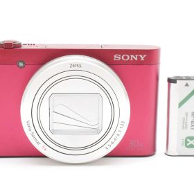 ★極上★ ソニー SONY Cyber-shot DSC-WX500 レッド 《バッテリー付！》★完動品★ #33P24A602095