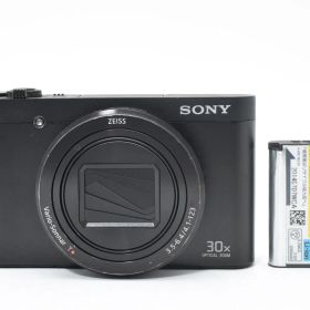 ★極上★ ソニー SONY Cyber-shot DSC-WX500 ブラック 《バッテリー付！》★完動品★ #53P54A602066
