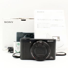 【新品級】SONY DSC-WX500 光学30倍ズーム 1820万画素 ブラック#9330