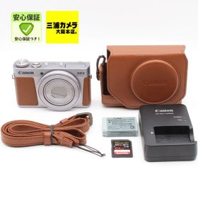 【極上品】 Canon PowerShot G9 X Mark II シルバー 1.0型センサー F2.0レンズ 光学3倍ズーム コンパクトデジタルカメラ #0660361