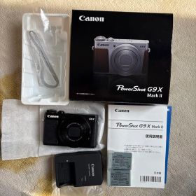 Canon コンデジ PowerShot G9X Mark2 ブラック