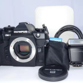 【高性能ミラーレス一眼】OM SYSTEM OM-1 ボディ ブラック 防塵防滴 高速AF 最新世代のマイクロフォーサーズ