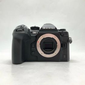 【全額返金保証】【最速発送】OM SYSTEM デジタル一眼 OM-1 Mark II ボディ ブラック 美品 動作確認済