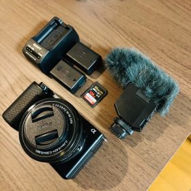 SONY ZV-E10 ミラーレスカメラ バッテリー2個 / 神マイク付き