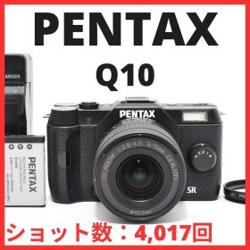 C16[7503C]10★美品★ ペンタックス PENTAX Q10 ボディ 5-15mm レンズキット 02 STANDARD 【ショット数 4，017回】