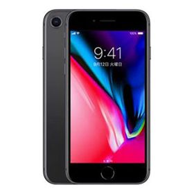 iPhone8[64GB] UQモバイル スペースグレイ【安心保証】
