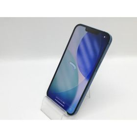 【中古】Apple 楽天モバイル 【SIMフリー】 iPhone 13 128GB ブルー MLNG3J/A【京都】保証期間１ヶ月【ランクB】