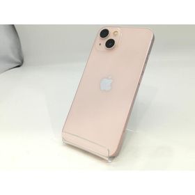 【中古】Apple au 【SIMフリー】 iPhone 13 128GB ピンク MLNE3J/A【浜松駅前】保証期間１ヶ月【ランクC】