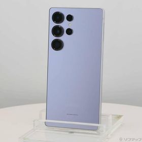 〔中古〕SAMSUNG(サムスン) Galaxy S25 Ultra 256GB チタニウムシルバーブルー SCG32 au SIMフリー〔377-ud〕