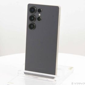 〔中古〕SAMSUNG(サムスン) Galaxy S25 Ultra 256GB チタニウムブラック SM-S938QZKASJP SIMフリー〔377-ud〕