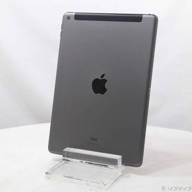 〔中古〕Apple(アップル) iPad 第9世代 64GB スペースグレイ MK473J／A auロック解除SIMフリー〔377-ud〕