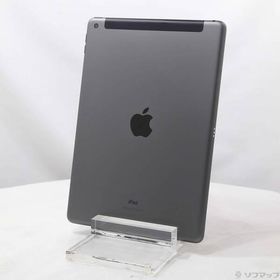 〔中古〕Apple(アップル) iPad 第9世代 64GB スペースグレイ MK473J／A SIMフリー〔377-ud〕