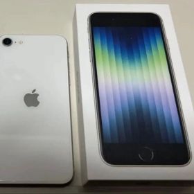 iPhone SE 第3世代 SIMフリー 64GB ホワイト 美品 外箱付