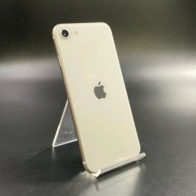 【全額返金保証】【最速発送】 iPhone SE（第3世代） 64GB スターライト Softbank 白ロム 動作確認済 90%