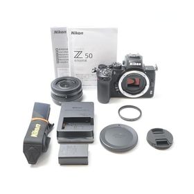 Nikon ミラーレス一眼カメラ Z50 レンズキット NIKKOR Z DX 16-50mm f/3.5-6.3 VR付属 Z50LK16-50 ブラック