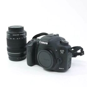 【中古】Canon/キャノン EOS 7D Mark II 18-135mm レンズキット 【家電】【動作確認済み】