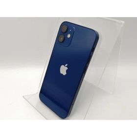 【中古】Apple SoftBank 【SIMロック解除済み】 iPhone 12 mini 64GB ブルー MGAP3J/A【高崎モントレー】保証期間1ヶ月【ランクB】