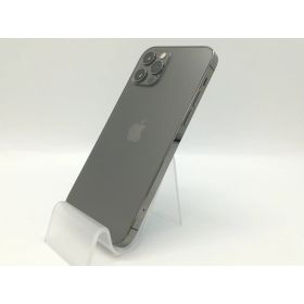 【中古】Apple SoftBank 【SIMロック解除済み】 iPhone 12 Pro 128GB グラファイト MGM53J/A【福岡天神】保証期間1ヶ月【ランクC】