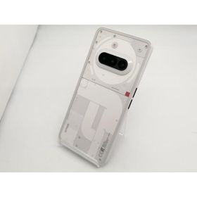 【中古】NOTHING 国内版 【SIMフリー】 Nothing Phone (3a) ホワイト 8GB 128GB【広島本通】保証期間１ヶ月【ランクA】