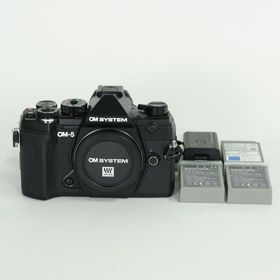 [美品 | シャッター数5,766回] OM SYSTEM OM-5 [ボディ ブラック] | マイクロフォーサーズマウント