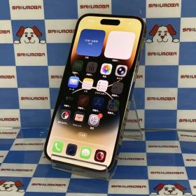 【中古】即日発送可iPhone14 Pro 128GB ゴールド MQ073J/A AU版SIMフリー