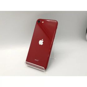 【中古】Apple au 【SIMフリー】 iPhone SE（第3世代） 64GB (PRODUCT)RED MMYE3J/A【広島本通】保証期間1ヶ月【ランクB】