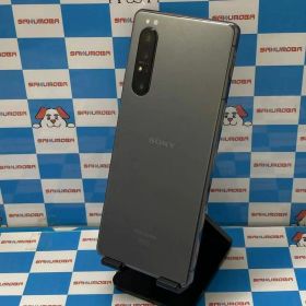 【中古】即日発送可Xperia 1 II 128GB パープル SO-51A docomo版SIMフリー