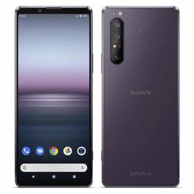 【中古】【安心保証】 Xperia 1 II XQAT42[256GB] SIMフリー パープル